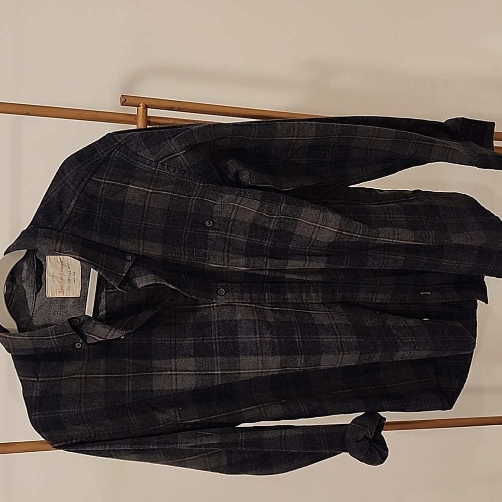 Weatherproof Vintage navy Plaid Shirt